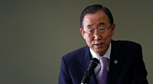 United Nations Secretary-General Ban Ki-moon 