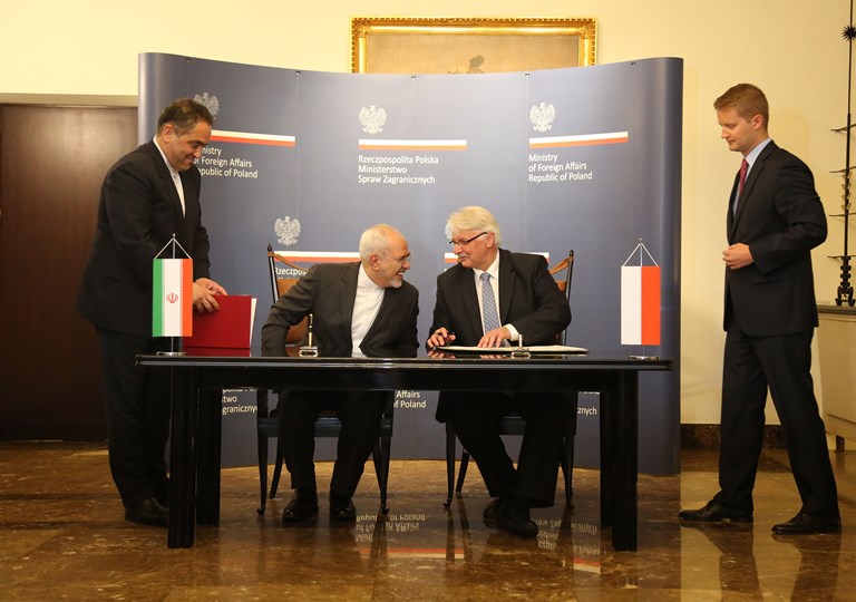 Zarif in Poland (10)