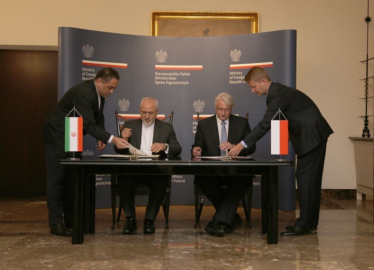 Zarif in Poland (9)