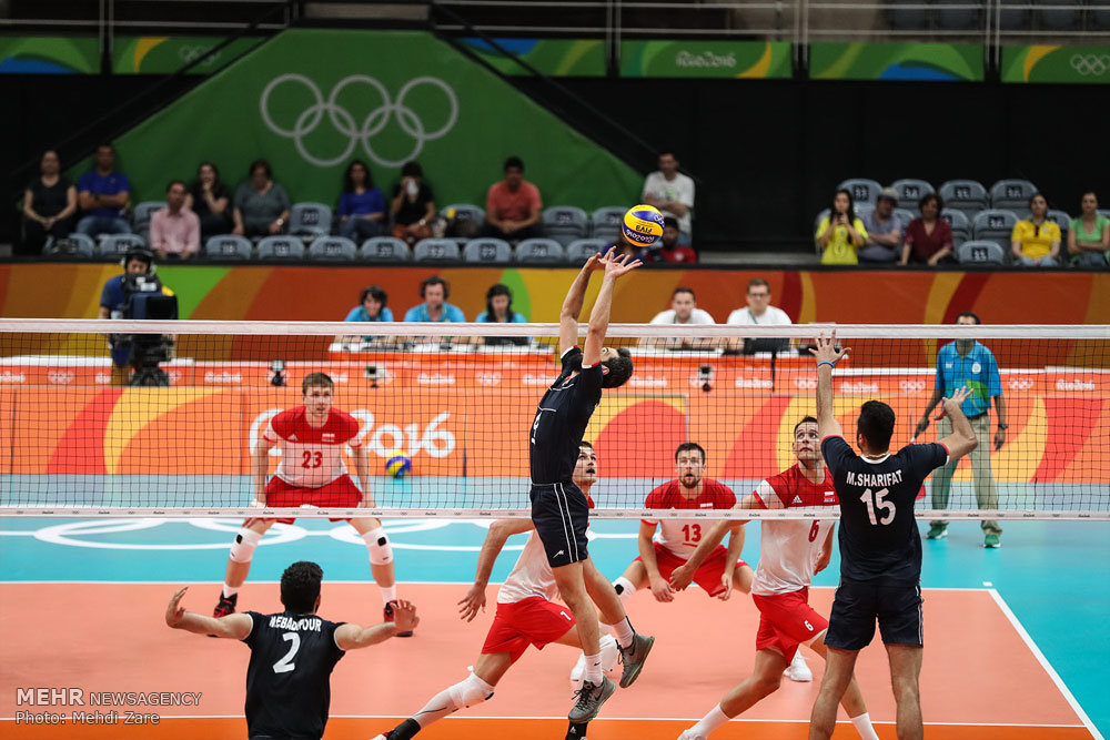 Iran vs Poland at Rio 2016